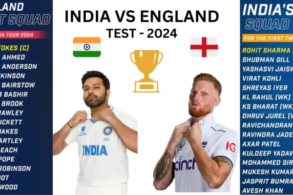 India Vs England Test Match 2024