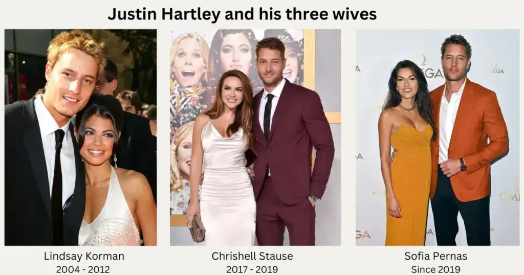 Justin Hartley wives